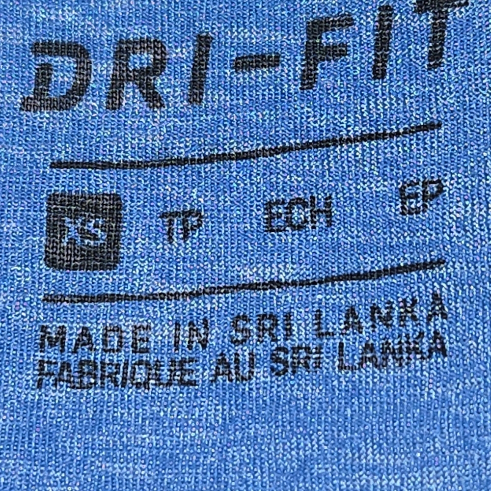 1 Nike Blue Athletic Tank Top Sleeveless Performance - Picture 5 of 5